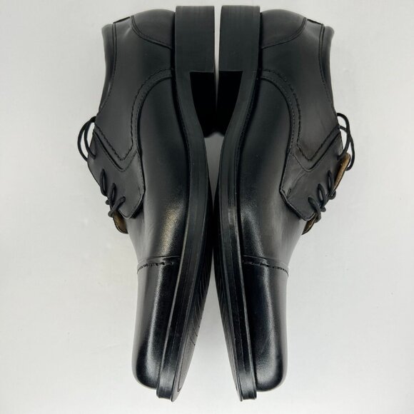 Chaps Mens 96-26844 Black Belmont Cap Toe Leather Oxford Size 13 M Dress Shoes main image 8